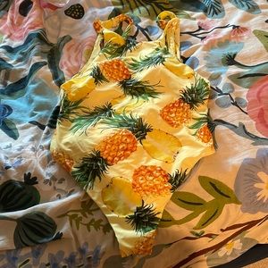 Adorably cherry one piece swimsuit